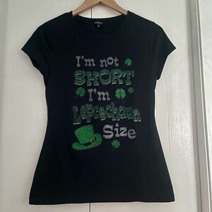 St. Patrick’s Day Midnight Black Tee
